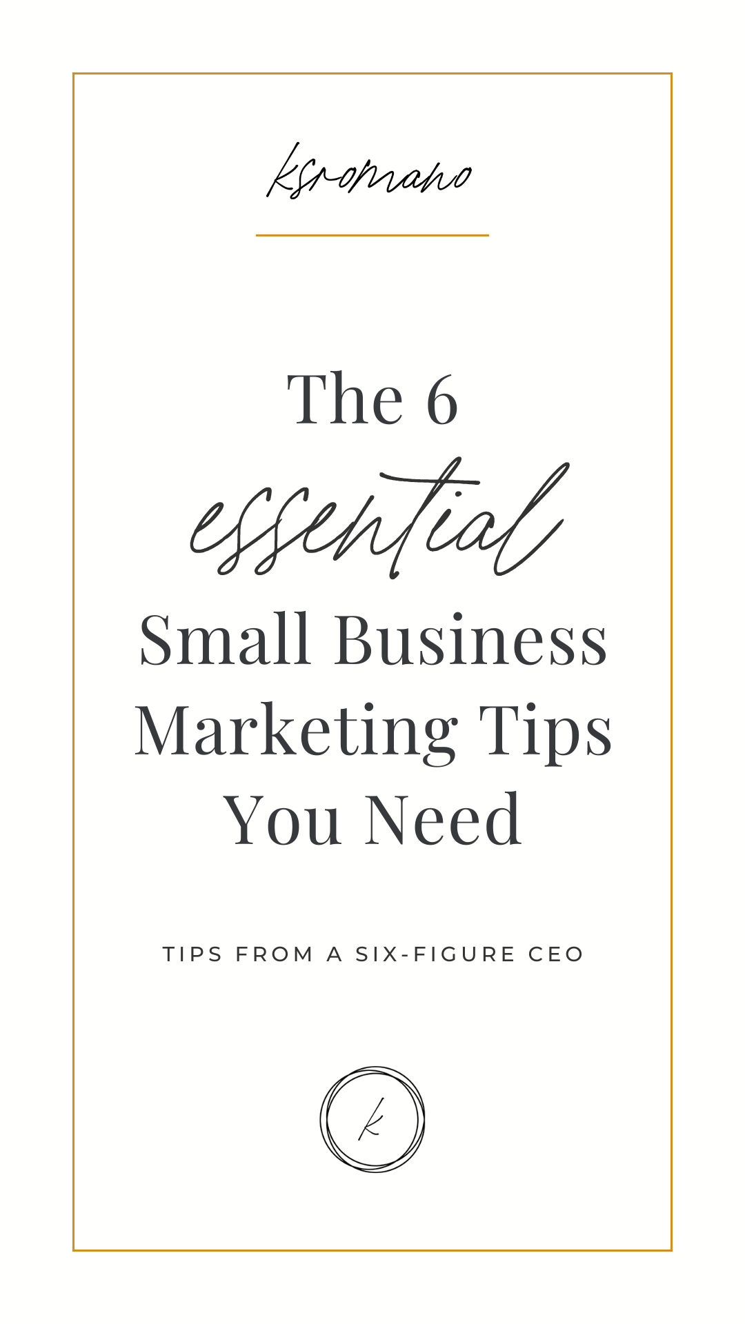Essential tips on marketing your business