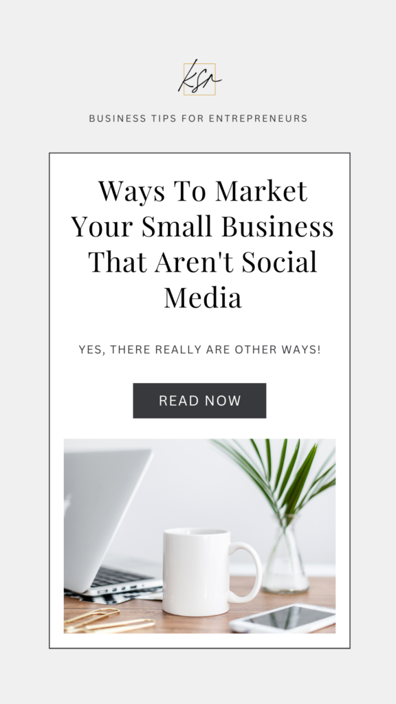 Market your small business online that isn't social media