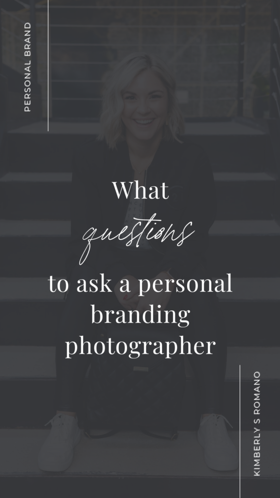 questions to ask a personal branding photographer